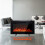 (76cm/30") Ultra-Thin Electric Fireplace Low Noise 3