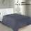 (Single, Grey) 100% Egyptian Luxury Cotton Flat Bed Sheets Single Double King Size UK 5