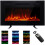 (76cm/30") Ultra-Thin Electric Fireplace Low Noise 1