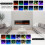 (153cm/60") Ultra-Thin Electric Fireplace Low Noise 4
