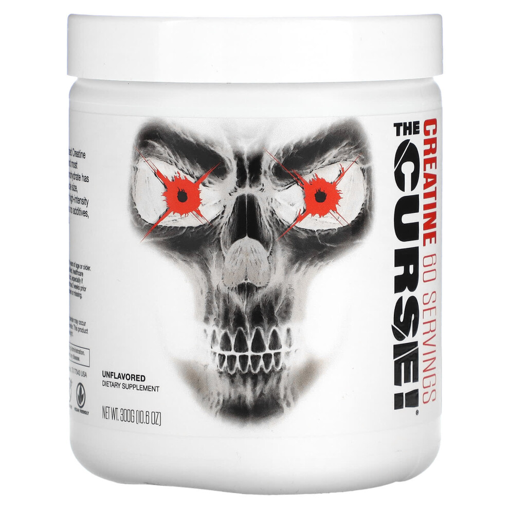 Jnx Sports Dark The Curse, Creatine, Unflavored, 10.6 Oz (300 G)