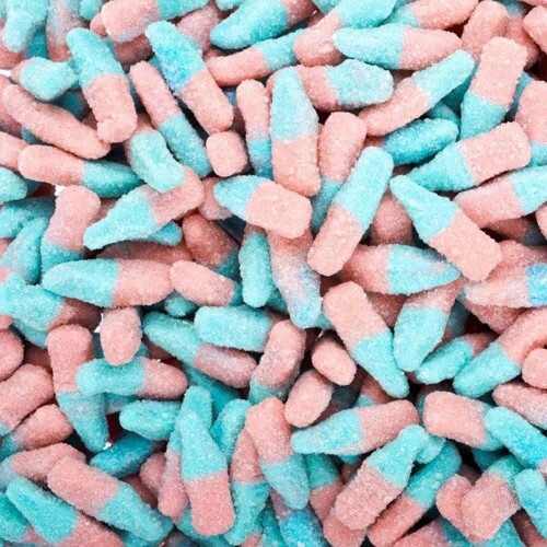Kingsway Fizzy Bubblegum Bottles 1kg 2