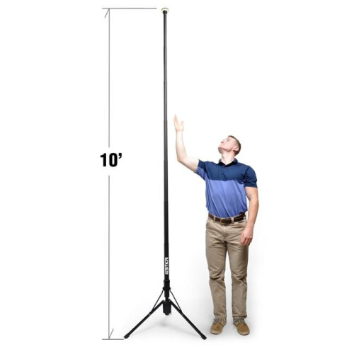 STKR Concepts 14207 FLi OVER-LANDER Telescoping Area Light - 10ft Extension