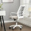 (Beige) High Quality Mesh Back Special Ergonomic Office Chair With Wheels 3