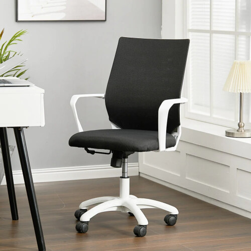 (Black) High Quality Mesh Back Special Ergonomic Office Chair With Wheels