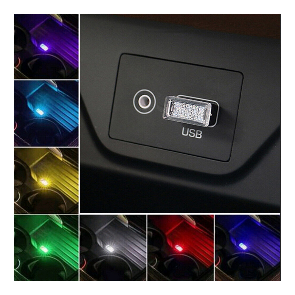 1Pcs Usb Led Car Interior Neon Atmosphere Ambient Lamp Bulb Light 5701510969973