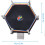 WWE SMACK - King Power Hexagonal Ring & x6 figurines de catch miniatures 3