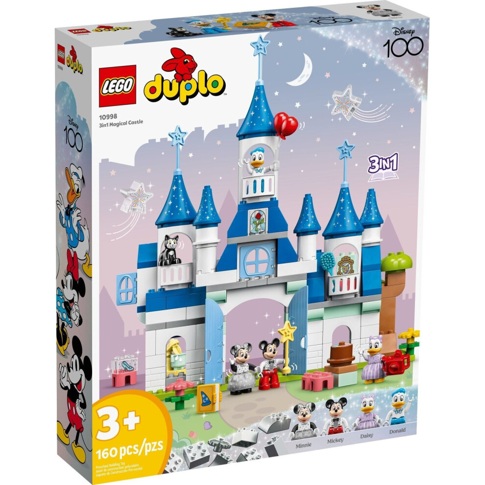 LEGO DUPLO Disney 3in1 Magical Castle Set 10998