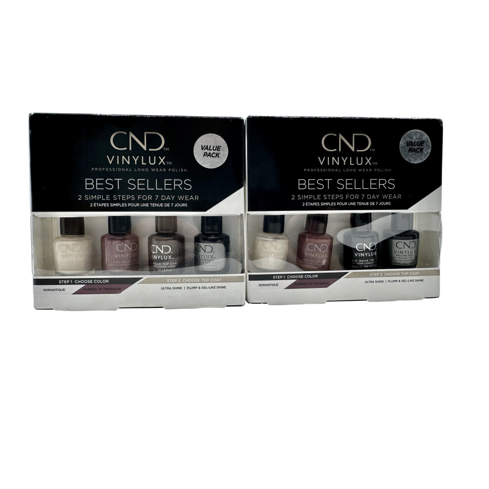 CND Vinylux Best Sellers Pack of 2