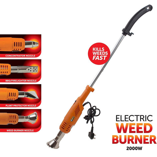 Electric Weed Burner 2000w Adjustable Garden Weeding Killer Torch With