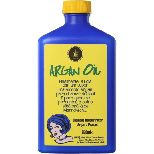 Lola Cosmetics Argan Oil - Shampoo Reconstrutor 250ml 1