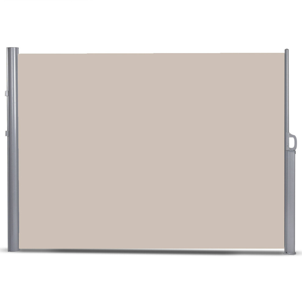 1.8x3M Retractable Deck Side Awning ScreenFence Garden Privacy Divider