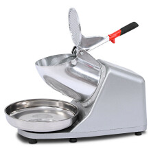 Electric Ice Crusher Snow Cone Maker Stainless Steel Shaved Ice Machine Home