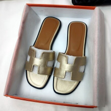 (  Gold,   UK 9) Womens Summer Sandals Beach Flat Female Slippers Outdoor Sandals Shoes Size