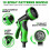 (200FT+10 Mode) Expandable Garden Hose Flexible Water Pipe 10 Pattern Spray Gun 4