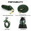 (200FT+10 Mode) Expandable Garden Hose Flexible Water Pipe 10 Pattern Spray Gun 9