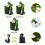 (200FT+10 Mode) Expandable Garden Hose Flexible Water Pipe 10 Pattern Spray Gun 11