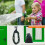 (100FT+10 Mode) Expandable Garden Hose Flexible Water Pipe 10 Pattern Spray Gun 8