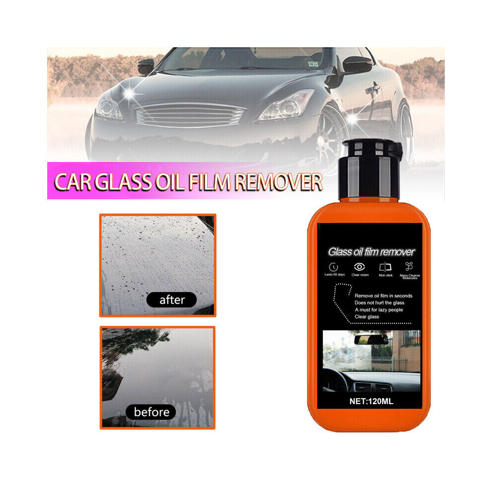 Car Windshield Oil Film Remover Cleaner Automotive Glass Cleaning Agent 931581543009