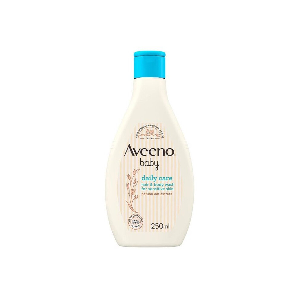 Aveeno Baby Daily Care Hair And Body Wash For Sensitive Skin 250ml