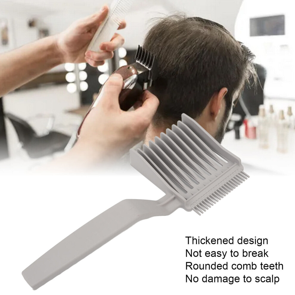Mdsrjone Curved Positioning Comb Portable Hairdressing Tool Haircut Clipper Comb