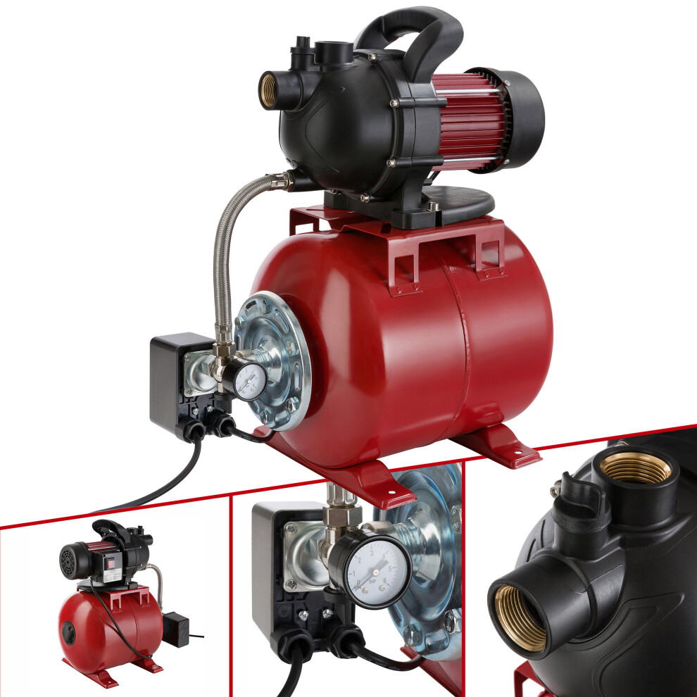 AREBOS Domestic Waterworks Garden Pump Water Pump 1000W Quantity 3500 l/h