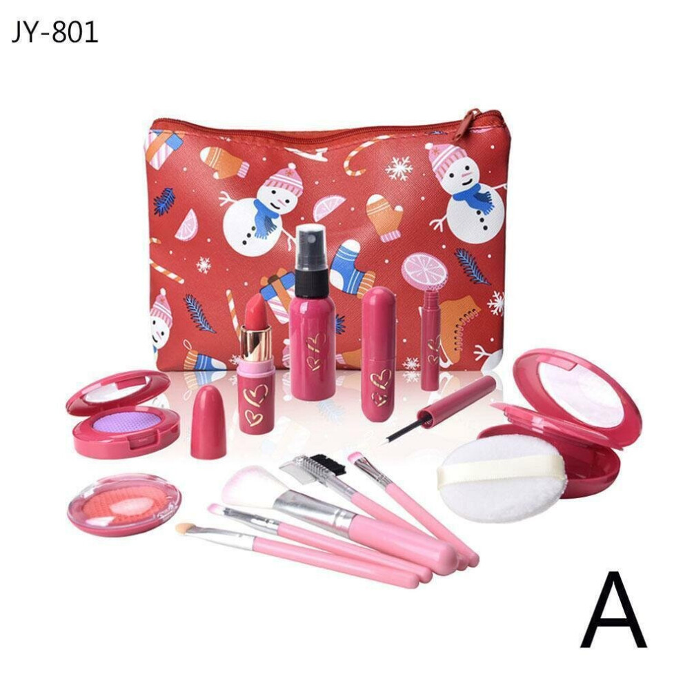 (  JY801) Kids Pretend Make Up Kit Beauty Makeup Set Toy Cosmetics Play Girl Sets