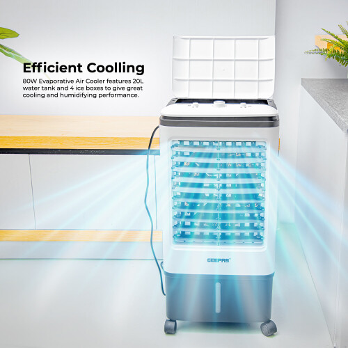 Geepas Air Cooler 7L Portable Air Conditioner with 3 Speed Setting on OnBuy