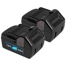 Upgraded 6000mAh Battery Replacement for Hitachi 18V Battery, Compatible with Hitachi 339782 BSL1830C BSL1815X BSL1815S BSL1830 330139 330557