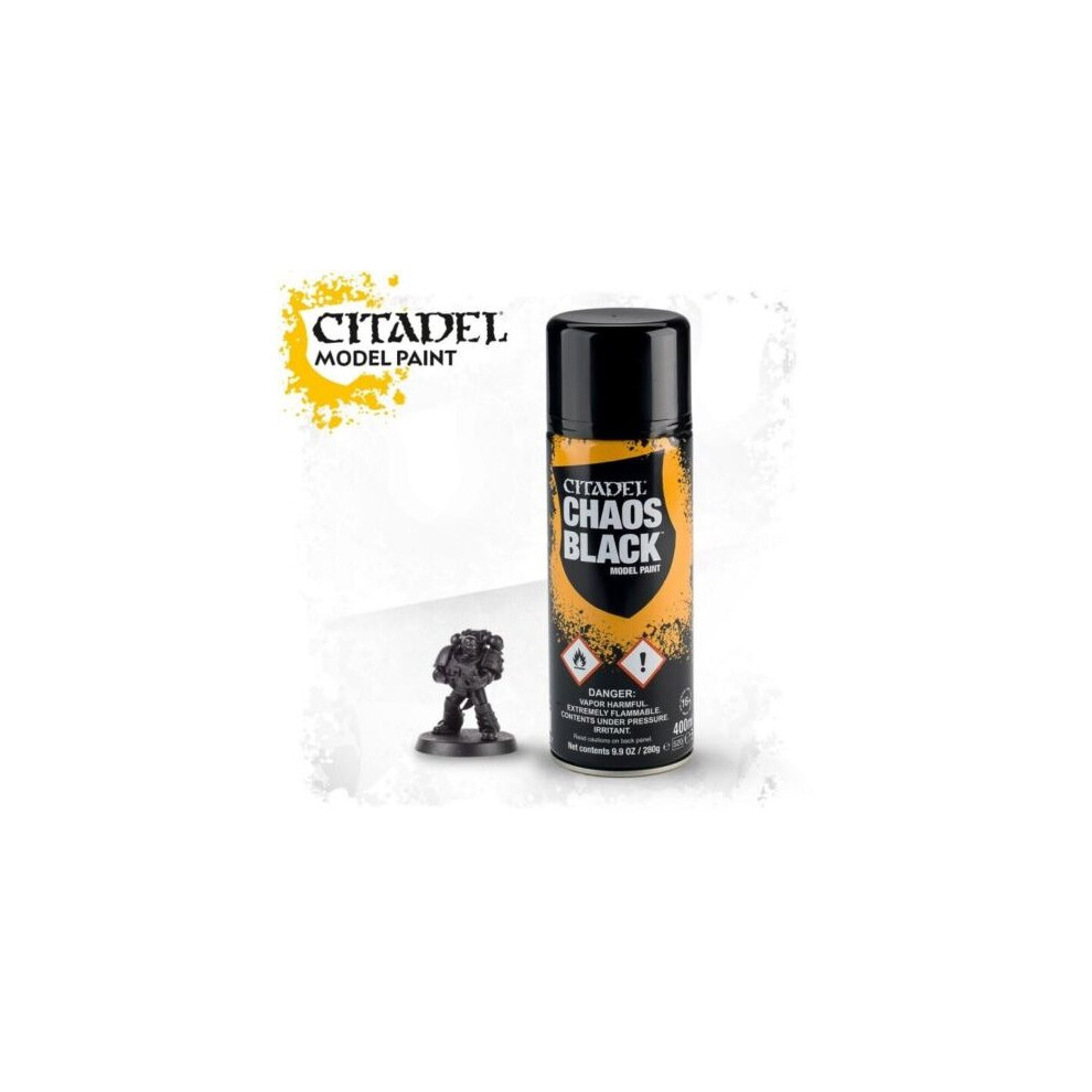 Citadel Chaos Black Spray GW-62-27