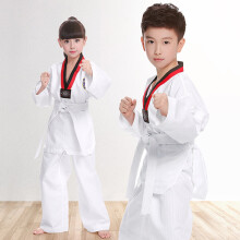 (150) Costumes Clothing White Taekwondo Uniforms WTF  Judo Dobok Clothes