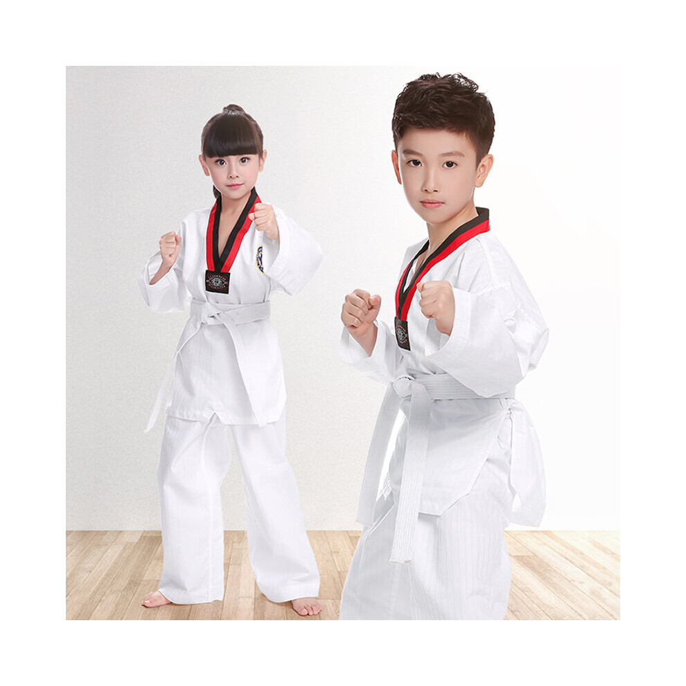 (150) Costumes Clothing White Taekwondo Uniforms WTF Judo Dobok Clothes