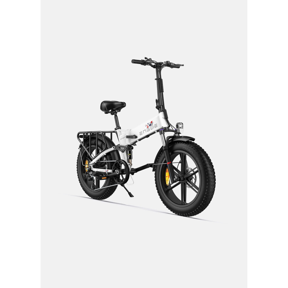 (White) ENGWE ENGINE X 250w Fat Tyre All Terrain 20"