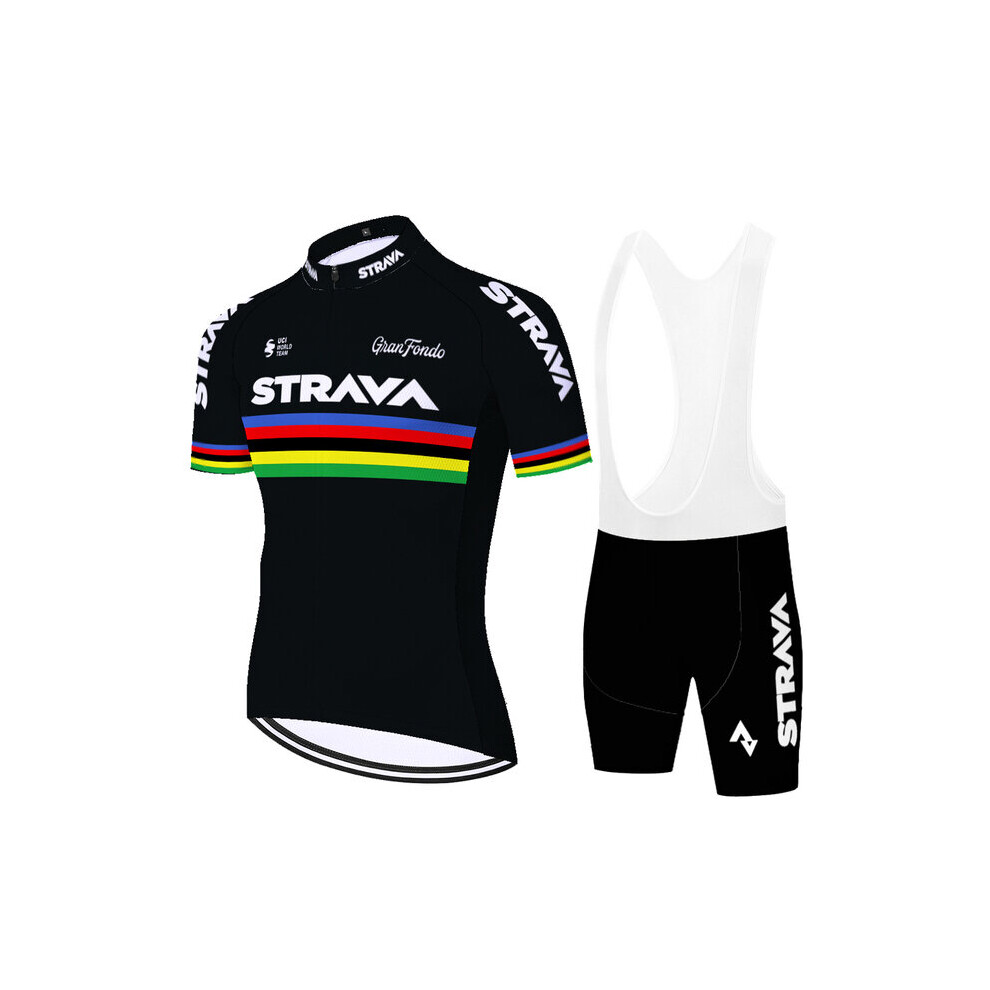 (green, 4XL) Men's Cycling Clothing Set Short Sleeve Cycling Jersey