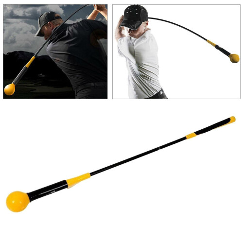 Tempo Swing Trainer Stick Power Strength Aid Practice Flex Training Indoor