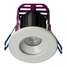 Robus 'Ramada' Dimmable LED Downlight 3000K - 7W (White/Brushed Chrome)