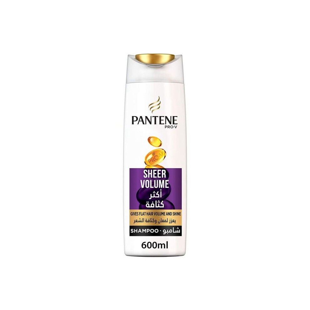 Pantene Pro-V Sheer Volume Shampoo For Flat Hair 600ml