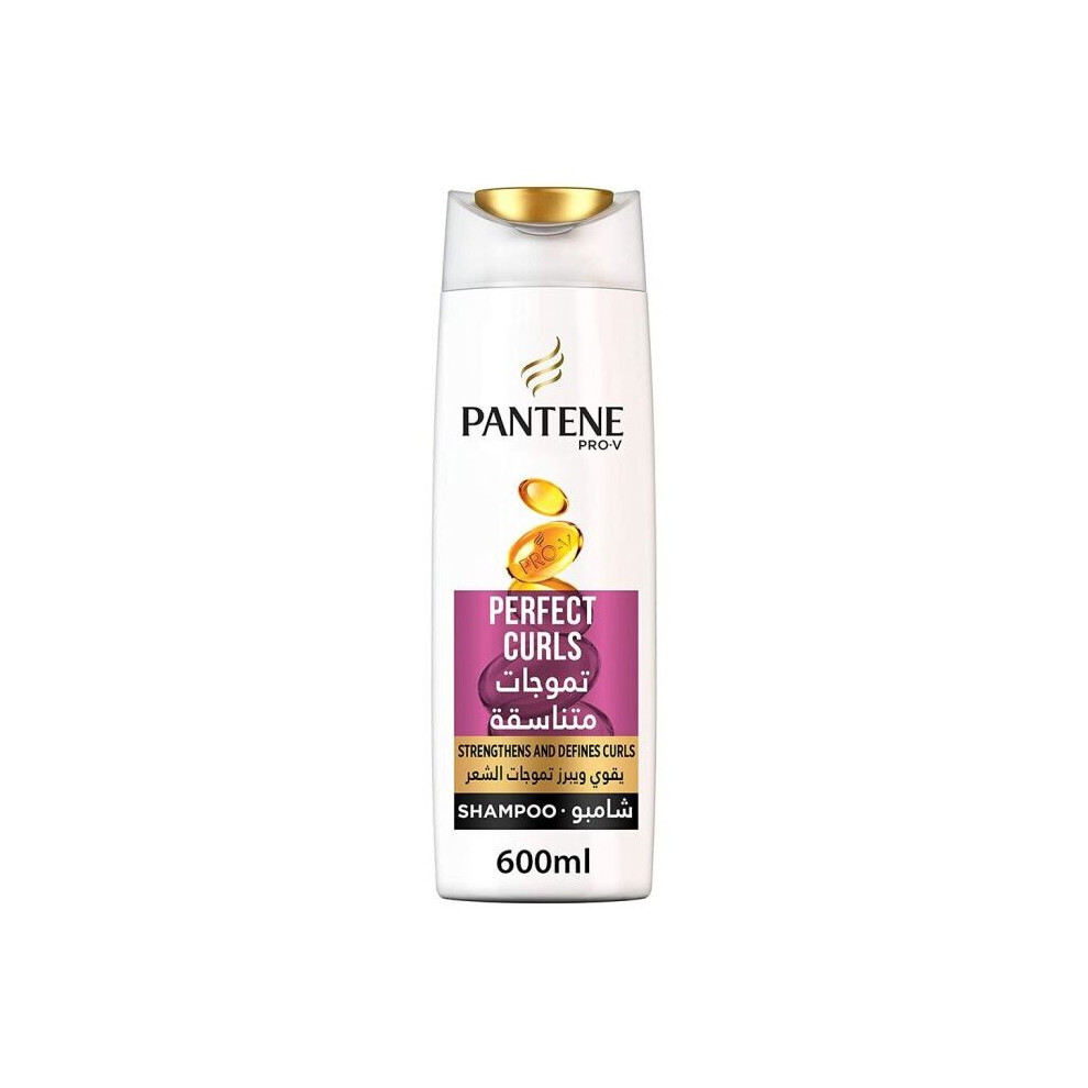 Pantene Pro-V Perfect Curls Moisturizing Shampoo specialized Formula Crafted to Enhance 600ml