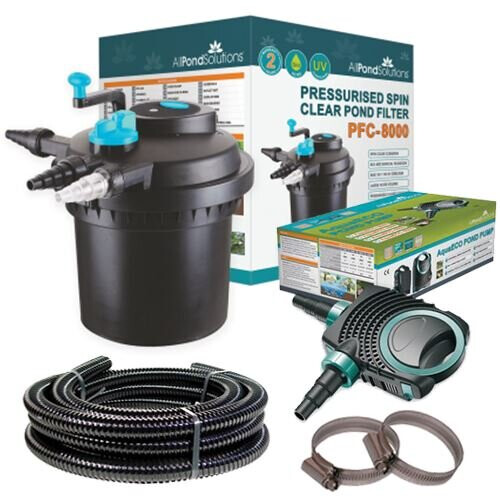 PRESSURISED SPIN CLEAR POND FILTER PFC-8000