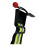 Riding Not Hiding Quick Release SUP Leash Waist Belt - HIVIZ 4
