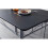 MCC (Black) Dining Table and Chairs Set Metal Wood Effect Table Dining Set 4 Chairs Silvia 3