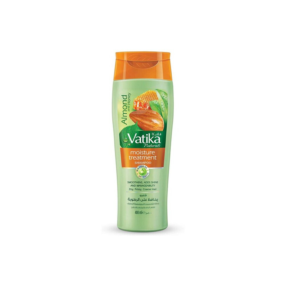 Dabur Vatika Naturals Moisture Treatment Shampoo For Dry And Frizzy Hair 400ml