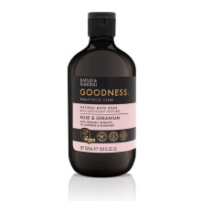 Baylis & Harding Vegan Luxury Rose & Geranium Bath Soak & Body Wash - 500 ml - Naturally Derived