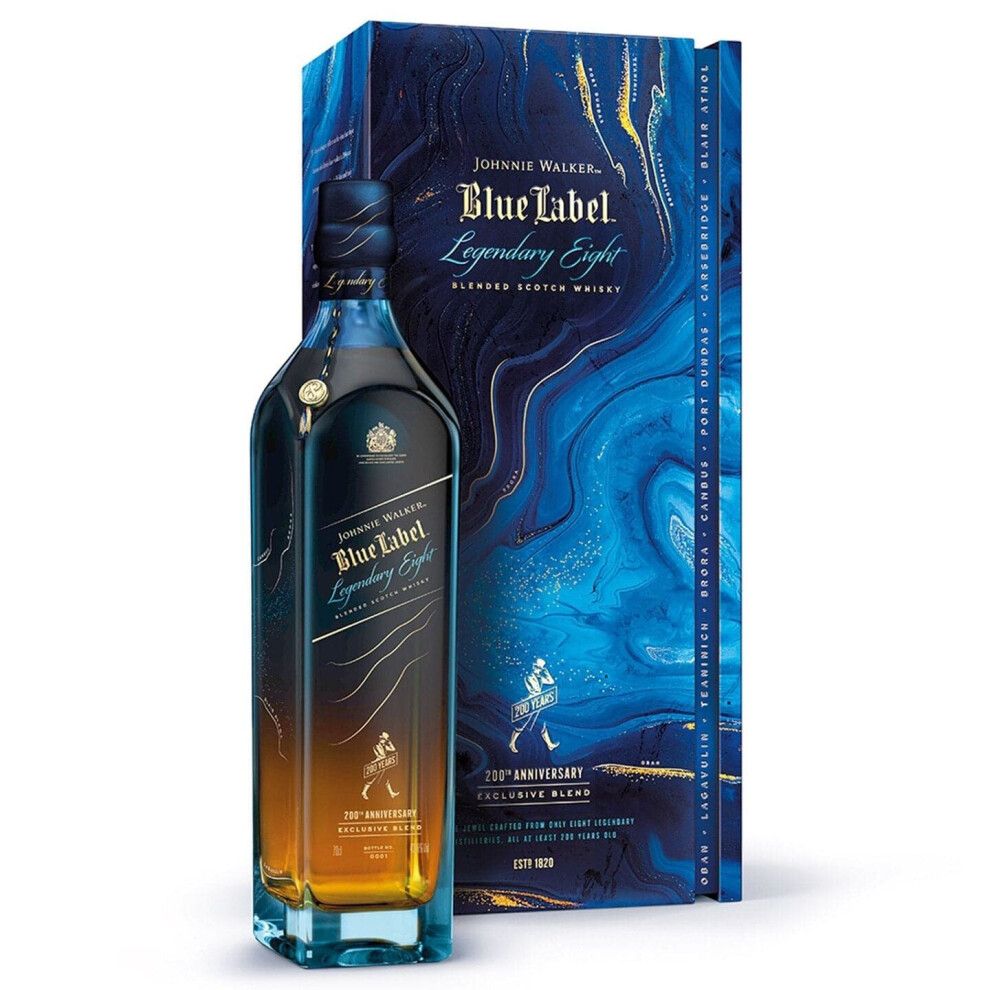 Johnnie Walker Blue Label 200th Anniversary Legendary Eight