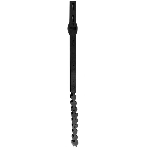 Smart Garden Rubber Tree Tie Smart Garden Plant Support Flexible Black Strap 60cm