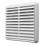 Vortice Vortice 46056 Fixed Ventilation Outlet Grille with Flyscreen 4 Inch White 1