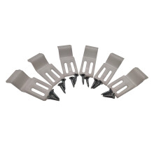 Nuie Bath Panel Clips x 6 and Screws for Acrylic Bath Panel Accessories