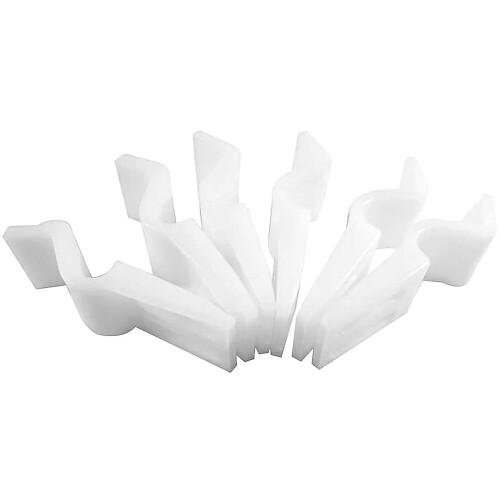 NES Home Nuie Bath Panel Clips x 6 and Screws for Acrylic Bath Panel Accessories 1