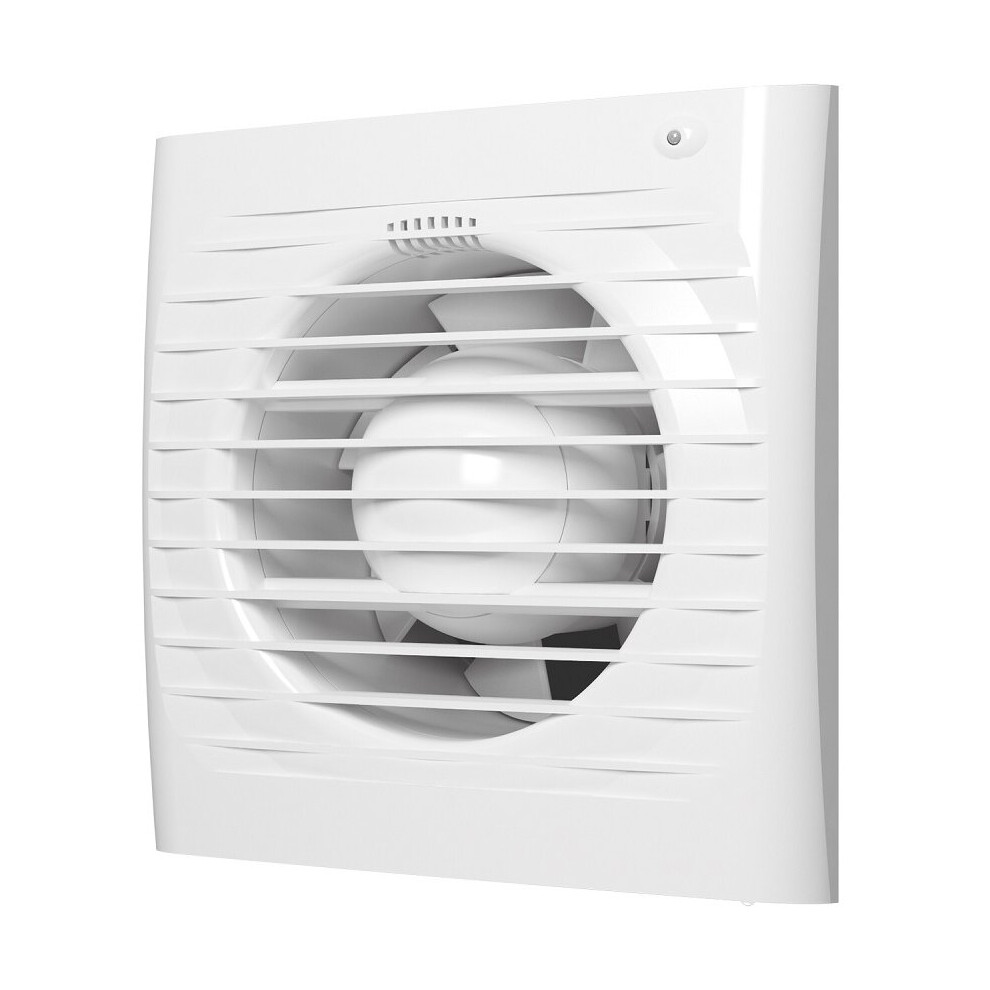 (Off Delay Timer) 150mm Duct Size White Ventilation Fan Bathroom Air Flow Kitchen Extractor