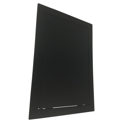(150x200mm) Black Front Access Inspection Panel Plastic Concealed Wall Hatch Check Doors 1